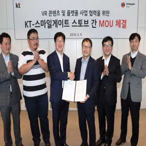 KT, 스마일게이트 스토브와 VR 콘텐츠, 플랫폼 공동 개발